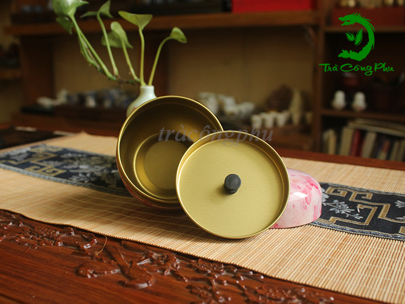 Hộp Thiếc Đựng Trà - BDT258